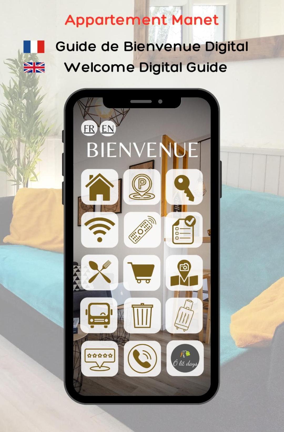 בונוויל Le Manet - Appartement Proche Centre Ville - Parking Gratuit מראה חיצוני תמונה